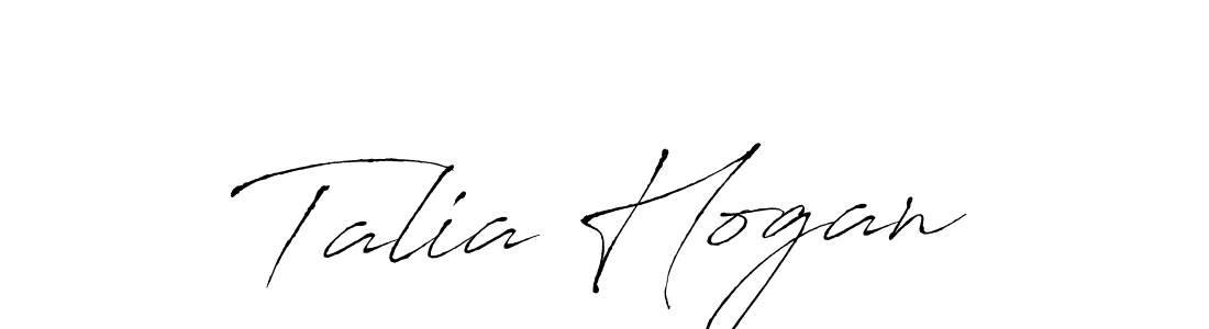 How to make Talia Hogan signature? Antro_Vectra is a professional autograph style. Create handwritten signature for Talia Hogan name. Talia Hogan signature style 6 images and pictures png