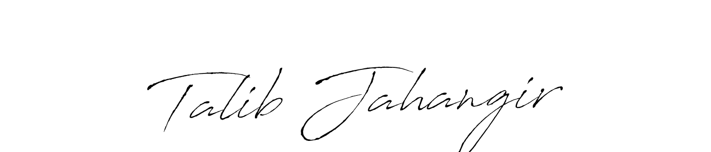 This is the best signature style for the Talib Jahangir name. Also you like these signature font (Antro_Vectra). Mix name signature. Talib Jahangir signature style 6 images and pictures png