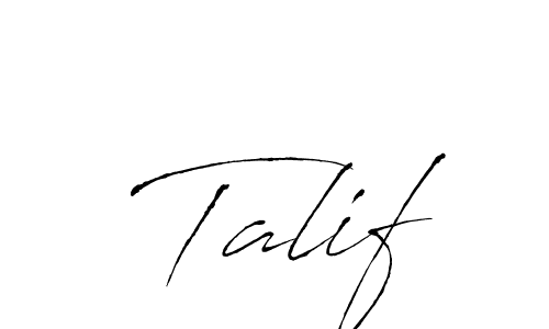 Once you've used our free online signature maker to create your best signature Antro_Vectra style, it's time to enjoy all of the benefits that Talif name signing documents. Talif signature style 6 images and pictures png