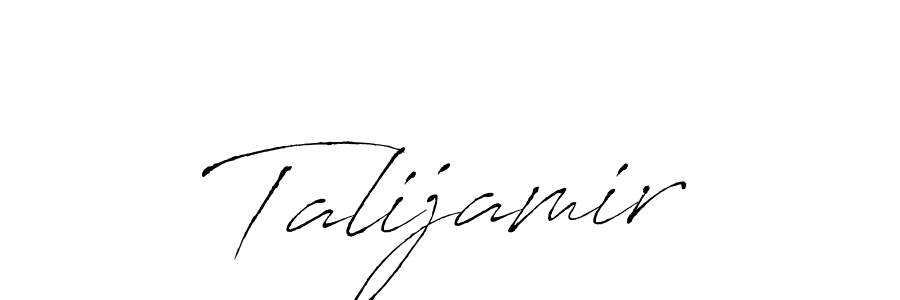 Also we have Talijamir name is the best signature style. Create professional handwritten signature collection using Antro_Vectra autograph style. Talijamir signature style 6 images and pictures png