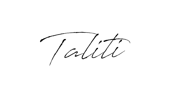 How to Draw Taliti signature style? Antro_Vectra is a latest design signature styles for name Taliti. Taliti signature style 6 images and pictures png