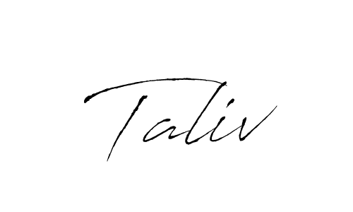 It looks lik you need a new signature style for name Taliv. Design unique handwritten (Antro_Vectra) signature with our free signature maker in just a few clicks. Taliv signature style 6 images and pictures png