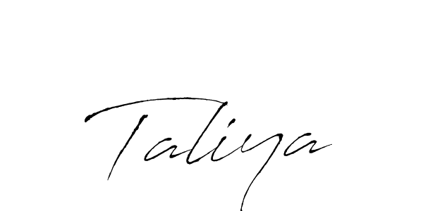 It looks lik you need a new signature style for name Taliya. Design unique handwritten (Antro_Vectra) signature with our free signature maker in just a few clicks. Taliya signature style 6 images and pictures png