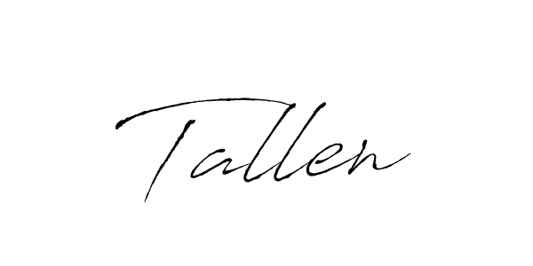 Also we have Tallen name is the best signature style. Create professional handwritten signature collection using Antro_Vectra autograph style. Tallen signature style 6 images and pictures png