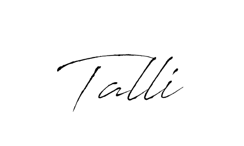 Once you've used our free online signature maker to create your best signature Antro_Vectra style, it's time to enjoy all of the benefits that Talli name signing documents. Talli signature style 6 images and pictures png