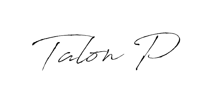 Once you've used our free online signature maker to create your best signature Antro_Vectra style, it's time to enjoy all of the benefits that Talon P name signing documents. Talon P signature style 6 images and pictures png