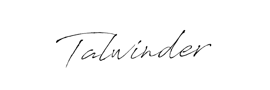 How to make Talwinder signature? Antro_Vectra is a professional autograph style. Create handwritten signature for Talwinder name. Talwinder signature style 6 images and pictures png