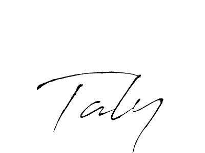 See photos of Taly official signature by Spectra . Check more albums & portfolios. Read reviews & check more about Antro_Vectra font. Taly signature style 6 images and pictures png