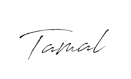 How to make Tamal name signature. Use Antro_Vectra style for creating short signs online. This is the latest handwritten sign. Tamal signature style 6 images and pictures png