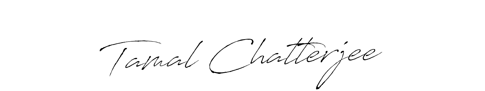 Make a beautiful signature design for name Tamal Chatterjee. With this signature (Antro_Vectra) style, you can create a handwritten signature for free. Tamal Chatterjee signature style 6 images and pictures png