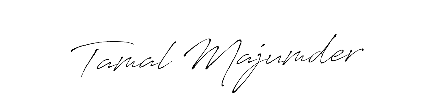 How to make Tamal Majumder signature? Antro_Vectra is a professional autograph style. Create handwritten signature for Tamal Majumder name. Tamal Majumder signature style 6 images and pictures png