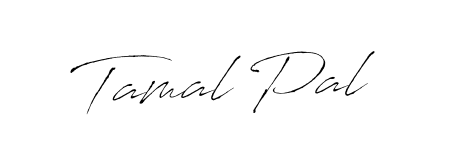 Design your own signature with our free online signature maker. With this signature software, you can create a handwritten (Antro_Vectra) signature for name Tamal Pal. Tamal Pal signature style 6 images and pictures png