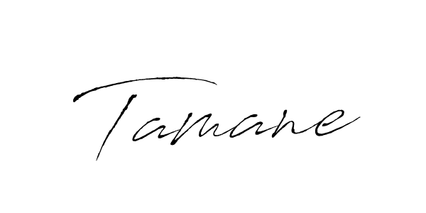 The best way (Antro_Vectra) to make a short signature is to pick only two or three words in your name. The name Tamane include a total of six letters. For converting this name. Tamane signature style 6 images and pictures png