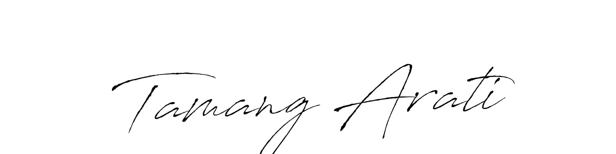You can use this online signature creator to create a handwritten signature for the name Tamang Arati. This is the best online autograph maker. Tamang Arati signature style 6 images and pictures png