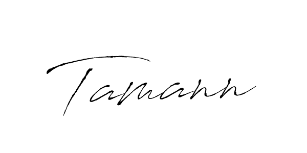 Create a beautiful signature design for name Tamann. With this signature (Antro_Vectra) fonts, you can make a handwritten signature for free. Tamann signature style 6 images and pictures png