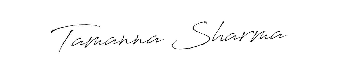 Tamanna Sharma stylish signature style. Best Handwritten Sign (Antro_Vectra) for my name. Handwritten Signature Collection Ideas for my name Tamanna Sharma. Tamanna Sharma signature style 6 images and pictures png