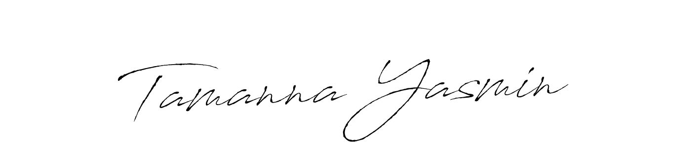 It looks lik you need a new signature style for name Tamanna Yasmin. Design unique handwritten (Antro_Vectra) signature with our free signature maker in just a few clicks. Tamanna Yasmin signature style 6 images and pictures png