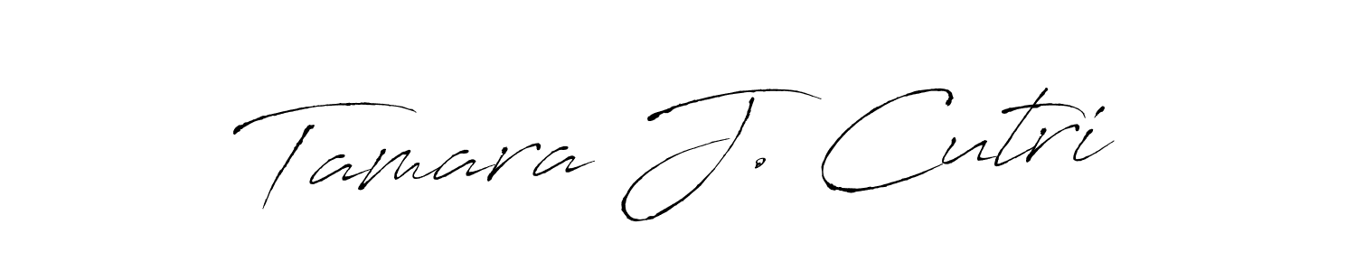 Also we have Tamara J. Cutri name is the best signature style. Create professional handwritten signature collection using Antro_Vectra autograph style. Tamara J. Cutri signature style 6 images and pictures png