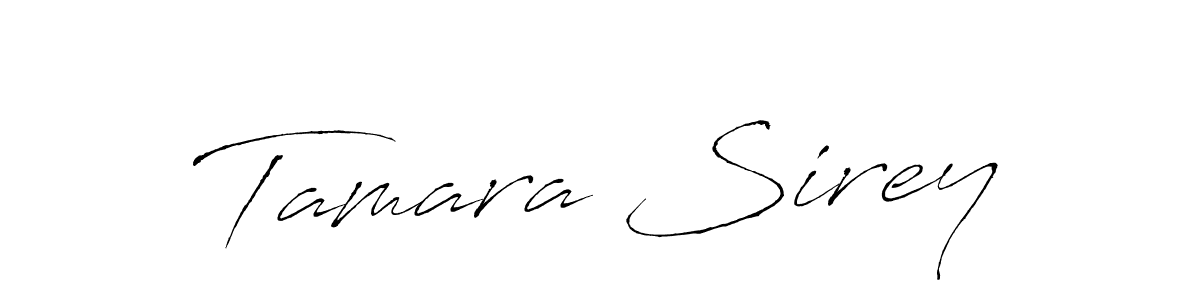 Tamara Sirey stylish signature style. Best Handwritten Sign (Antro_Vectra) for my name. Handwritten Signature Collection Ideas for my name Tamara Sirey. Tamara Sirey signature style 6 images and pictures png