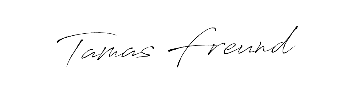 Make a beautiful signature design for name Tamas Freund. With this signature (Antro_Vectra) style, you can create a handwritten signature for free. Tamas Freund signature style 6 images and pictures png