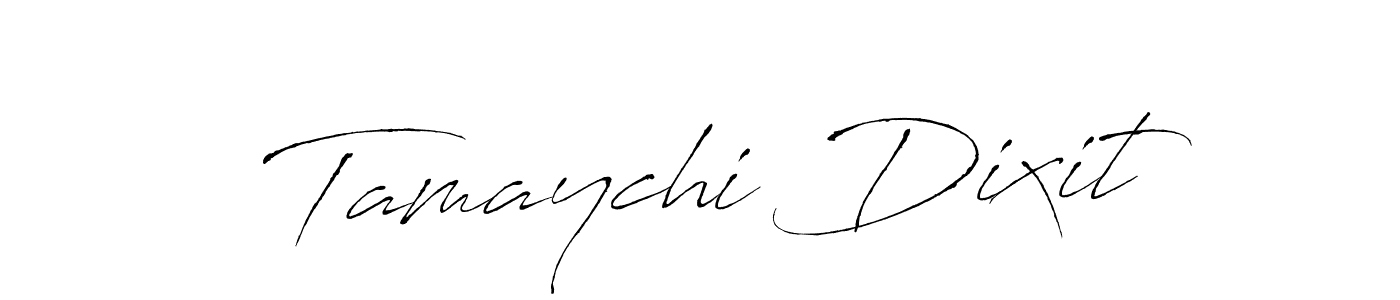 You should practise on your own different ways (Antro_Vectra) to write your name (Tamaychi Dixit) in signature. don't let someone else do it for you. Tamaychi Dixit signature style 6 images and pictures png