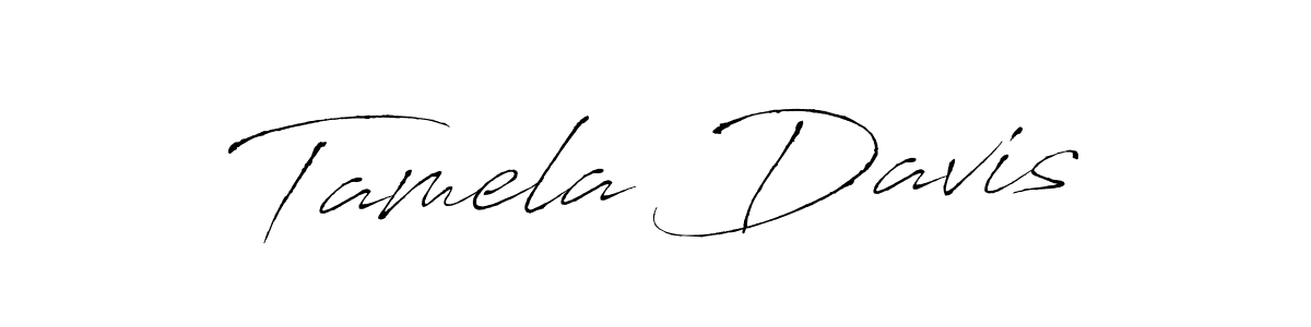 You can use this online signature creator to create a handwritten signature for the name Tamela Davis. This is the best online autograph maker. Tamela Davis signature style 6 images and pictures png