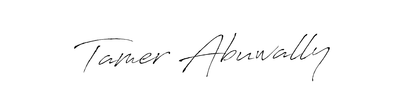 Here are the top 10 professional signature styles for the name Tamer Abuwally. These are the best autograph styles you can use for your name. Tamer Abuwally signature style 6 images and pictures png