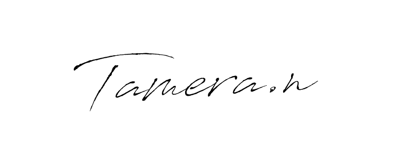 Use a signature maker to create a handwritten signature online. With this signature software, you can design (Antro_Vectra) your own signature for name Tamera.n. Tamera.n signature style 6 images and pictures png