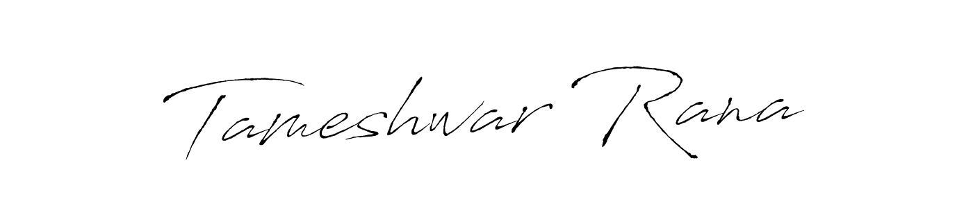 Similarly Antro_Vectra is the best handwritten signature design. Signature creator online .You can use it as an online autograph creator for name Tameshwar Rana. Tameshwar Rana signature style 6 images and pictures png