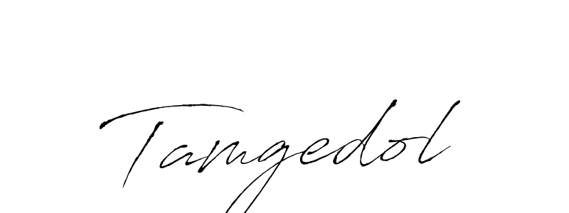 You should practise on your own different ways (Antro_Vectra) to write your name (Tamgedol) in signature. don't let someone else do it for you. Tamgedol signature style 6 images and pictures png