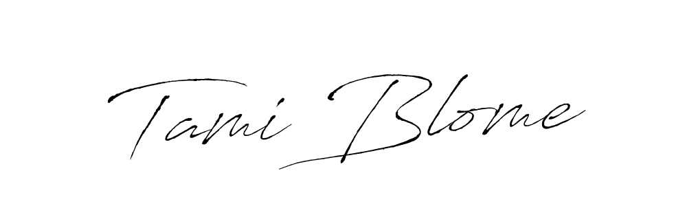 You can use this online signature creator to create a handwritten signature for the name Tami Blome. This is the best online autograph maker. Tami Blome signature style 6 images and pictures png