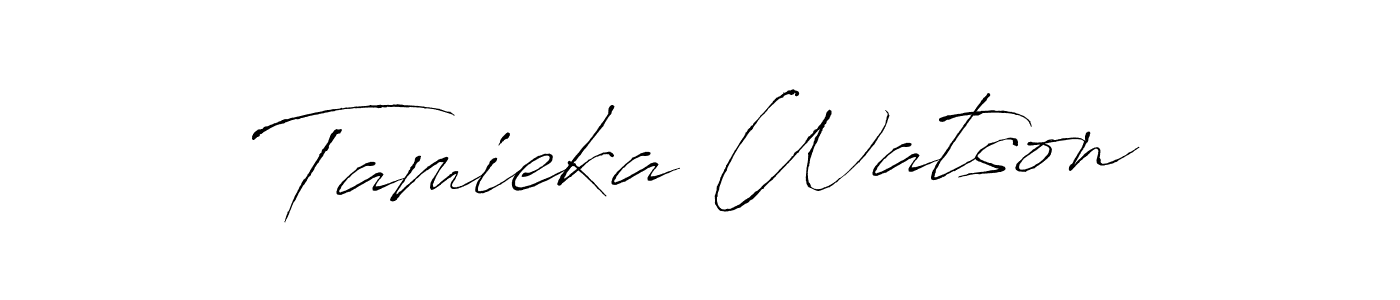 Also we have Tamieka Watson name is the best signature style. Create professional handwritten signature collection using Antro_Vectra autograph style. Tamieka Watson signature style 6 images and pictures png