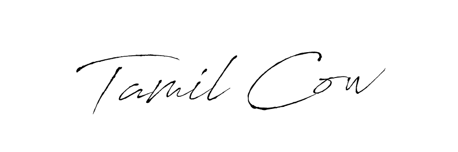 Antro_Vectra is a professional signature style that is perfect for those who want to add a touch of class to their signature. It is also a great choice for those who want to make their signature more unique. Get Tamil Cow name to fancy signature for free. Tamil Cow signature style 6 images and pictures png