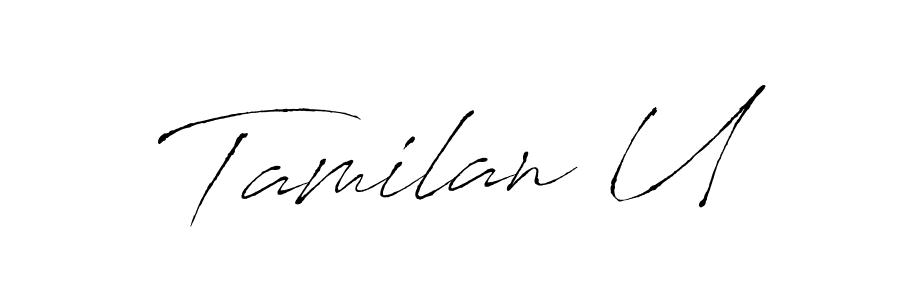 Make a beautiful signature design for name Tamilan U. Use this online signature maker to create a handwritten signature for free. Tamilan U signature style 6 images and pictures png