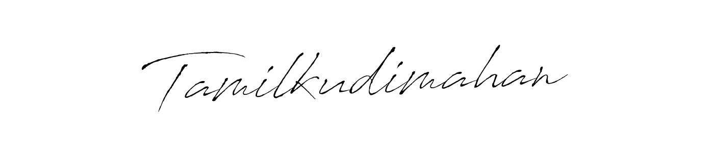 The best way (Antro_Vectra) to make a short signature is to pick only two or three words in your name. The name Tamilkudimahan include a total of six letters. For converting this name. Tamilkudimahan signature style 6 images and pictures png