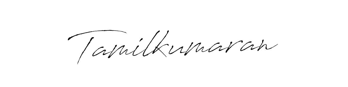 How to make Tamilkumaran signature? Antro_Vectra is a professional autograph style. Create handwritten signature for Tamilkumaran name. Tamilkumaran signature style 6 images and pictures png