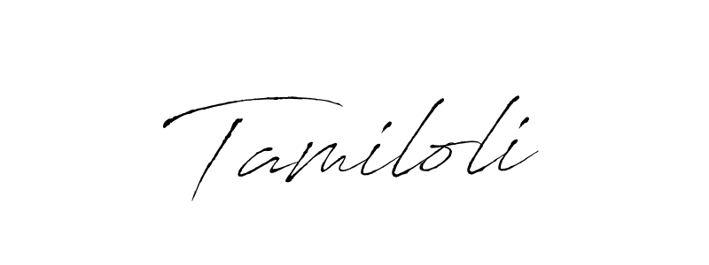 Also we have Tamiloli name is the best signature style. Create professional handwritten signature collection using Antro_Vectra autograph style. Tamiloli signature style 6 images and pictures png