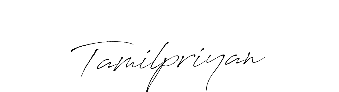 Antro_Vectra is a professional signature style that is perfect for those who want to add a touch of class to their signature. It is also a great choice for those who want to make their signature more unique. Get Tamilpriyan name to fancy signature for free. Tamilpriyan signature style 6 images and pictures png