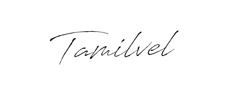 Create a beautiful signature design for name Tamilvel. With this signature (Antro_Vectra) fonts, you can make a handwritten signature for free. Tamilvel signature style 6 images and pictures png