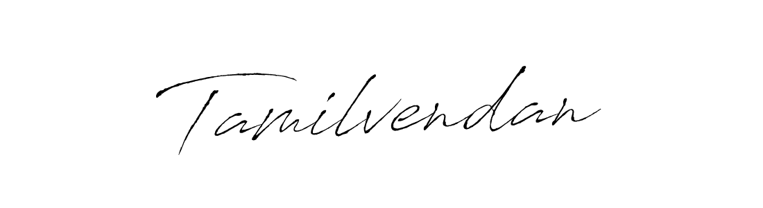 Design your own signature with our free online signature maker. With this signature software, you can create a handwritten (Antro_Vectra) signature for name Tamilvendan. Tamilvendan signature style 6 images and pictures png