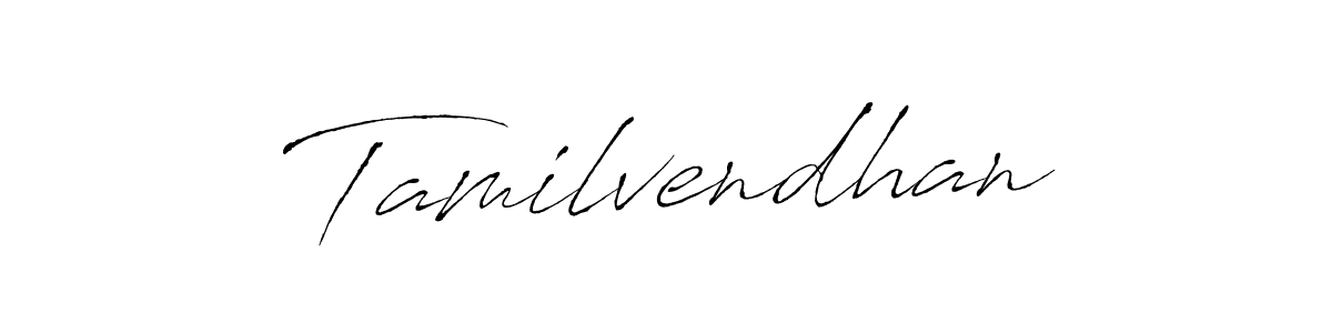 Tamilvendhan stylish signature style. Best Handwritten Sign (Antro_Vectra) for my name. Handwritten Signature Collection Ideas for my name Tamilvendhan. Tamilvendhan signature style 6 images and pictures png