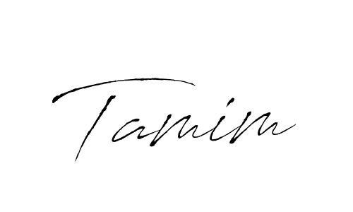 Create a beautiful signature design for name Tamim. With this signature (Antro_Vectra) fonts, you can make a handwritten signature for free. Tamim signature style 6 images and pictures png