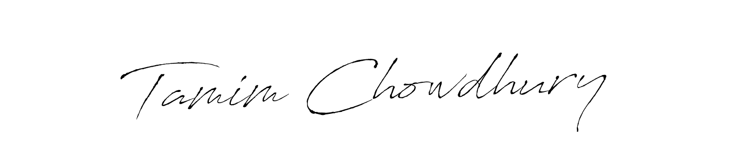 The best way (Antro_Vectra) to make a short signature is to pick only two or three words in your name. The name Tamim Chowdhury include a total of six letters. For converting this name. Tamim Chowdhury signature style 6 images and pictures png