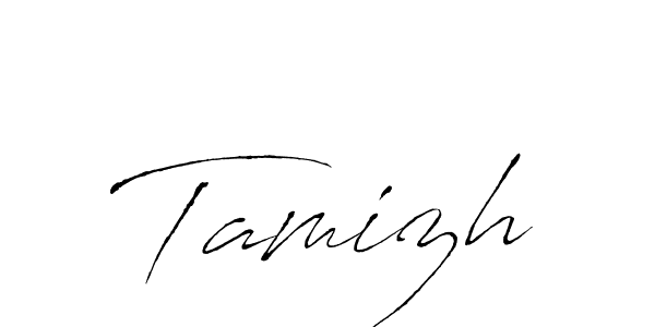 Tamizh stylish signature style. Best Handwritten Sign (Antro_Vectra) for my name. Handwritten Signature Collection Ideas for my name Tamizh. Tamizh signature style 6 images and pictures png