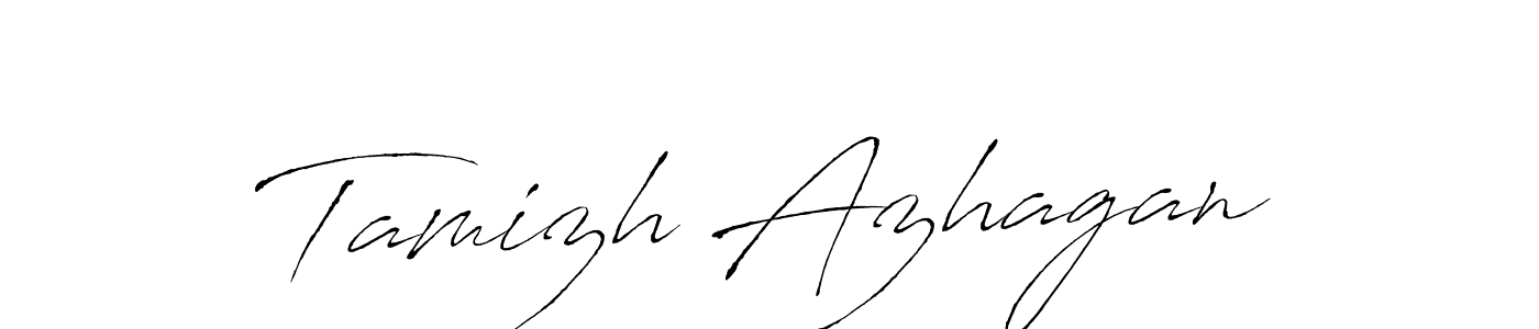 Make a beautiful signature design for name Tamizh Azhagan. Use this online signature maker to create a handwritten signature for free. Tamizh Azhagan signature style 6 images and pictures png