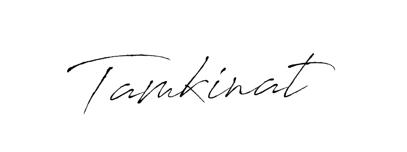 Use a signature maker to create a handwritten signature online. With this signature software, you can design (Antro_Vectra) your own signature for name Tamkinat. Tamkinat signature style 6 images and pictures png