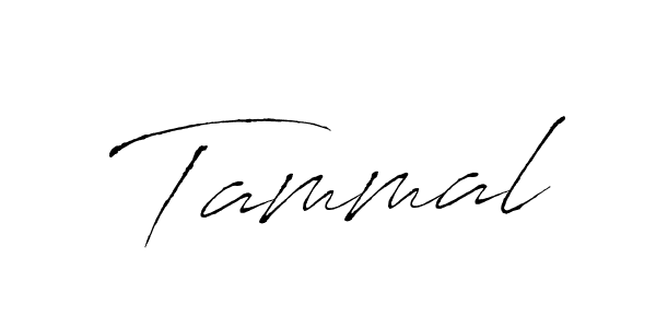 Create a beautiful signature design for name Tammal. With this signature (Antro_Vectra) fonts, you can make a handwritten signature for free. Tammal signature style 6 images and pictures png