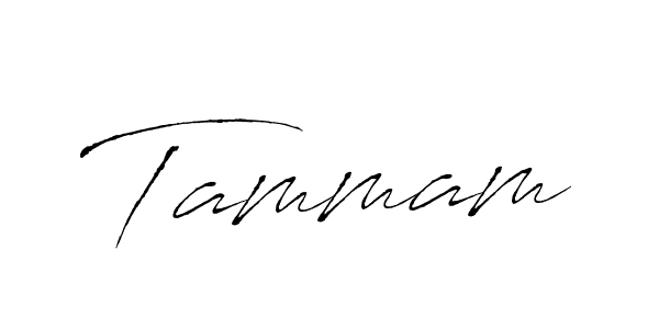 Create a beautiful signature design for name Tammam. With this signature (Antro_Vectra) fonts, you can make a handwritten signature for free. Tammam signature style 6 images and pictures png