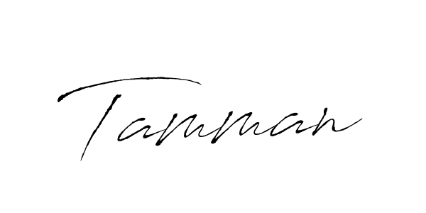 How to make Tamman name signature. Use Antro_Vectra style for creating short signs online. This is the latest handwritten sign. Tamman signature style 6 images and pictures png