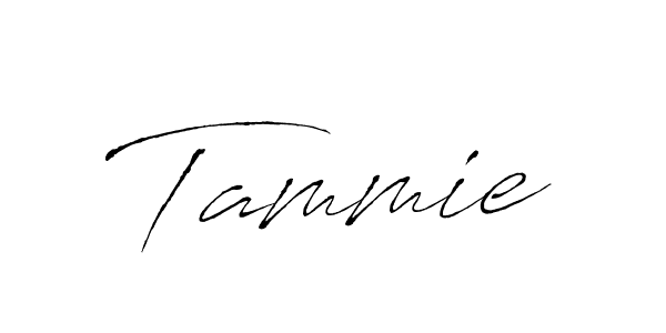 Use a signature maker to create a handwritten signature online. With this signature software, you can design (Antro_Vectra) your own signature for name Tammie. Tammie signature style 6 images and pictures png